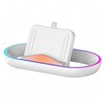 thumbnail image 1 of Station de Charge RGB pour PS Portal avec Support Ergonomique et 14 Modes d'Éclairage, 1 of 5