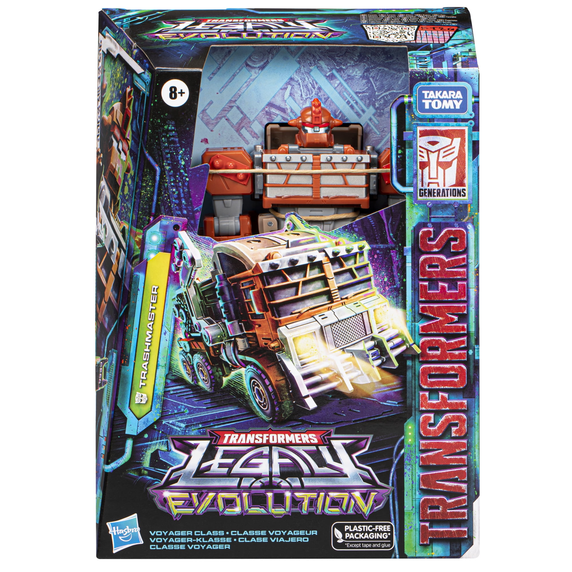 Transformers Collectible Teen Action Figures, Plastic Multicolor, 3.19 x 6.25 x 9.00 Inches, 0.75 lb