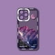 thumbnail image 3 of Funda de teléfono con paisaje Natural para iPhone, carcasa a prueba de golpes, color púrpura, azul, atardecer, nieve, montaña, 14, 13, 12, 11 Pro Max, XR, X, XS, 3 of 4
