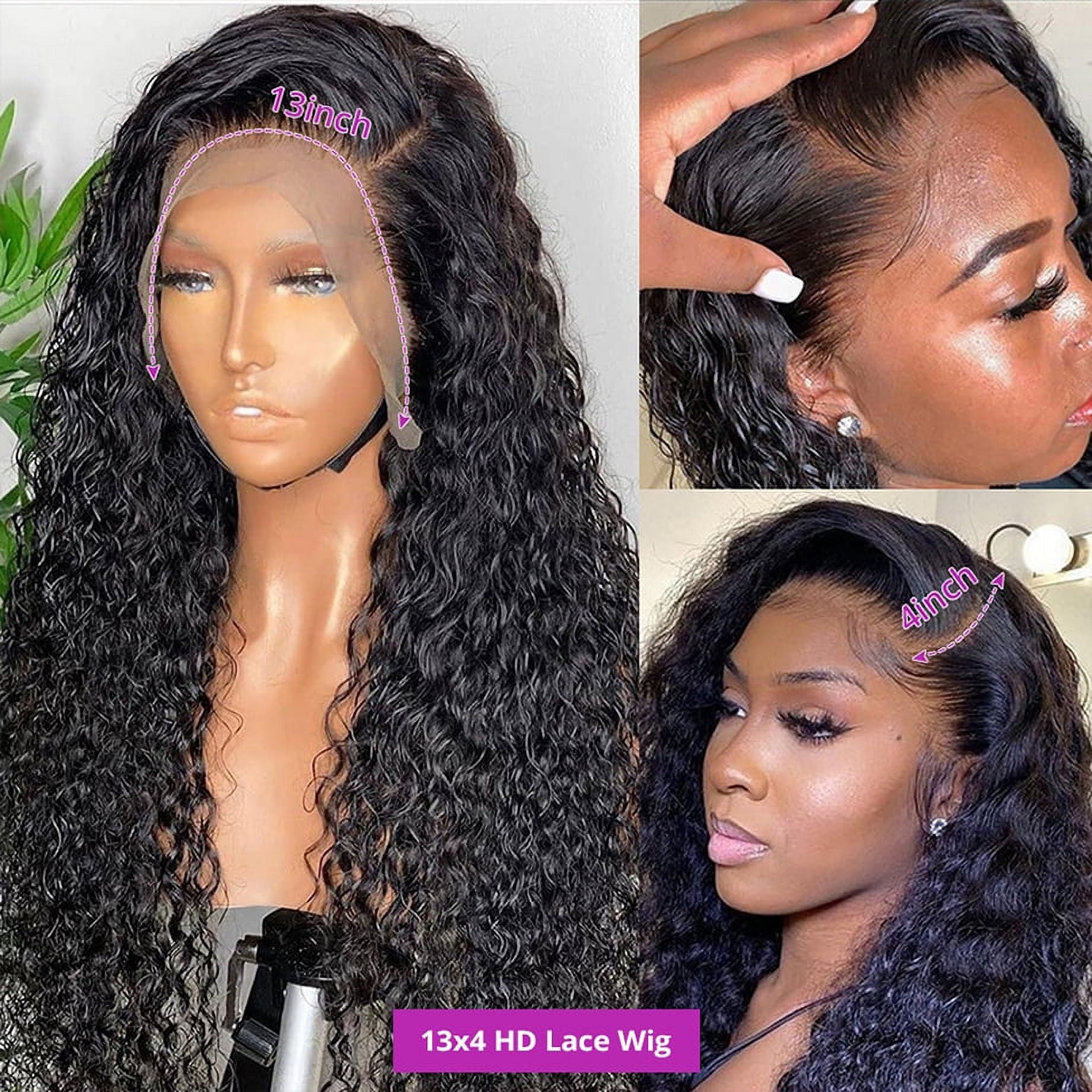 Water Wave Lace Front Wig UTOURS Lace Frontal Brazilian Wigs For Women Human Hair 13x4 Deep Wave Lace Frontal Wig Lace Closure Wig