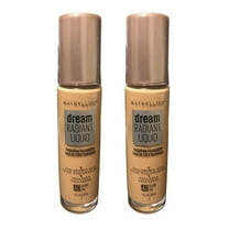 Maybelline Dream Radiant Liquid Hydrating Foundation - 40 Nude (2-Pack)