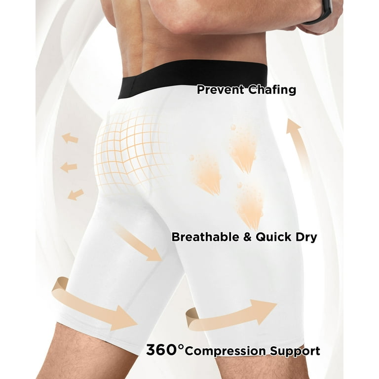 Niksa Compression Shorts Men Pack, Compression Underwear for Men