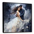 thumbnail image 2 of Designart "Waltz Dance in Japan II" Fashion Framed Wall Art - Black Dance Bedroom Framed Canvas Wall Art, 2 of 6