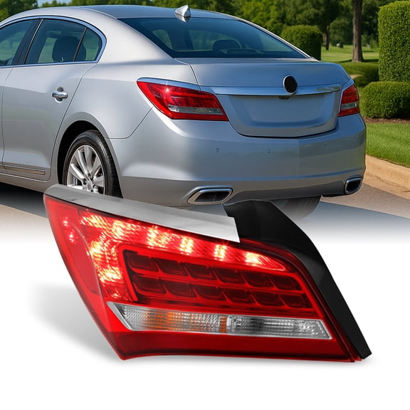 AKKON - For 2014 2015 2016 Buick LaCrosse LED Driver LH Left Side Taillight Brake Lamp Brake Light Replacement