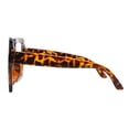 thumbnail image 4 of SUPER Oversized XL Big Wide Square Frame Clear Lens Glasses UV 400 Tortoise, 4 of 4