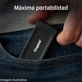 thumbnail image 4 of Unidad de Estado Solido SSD Externo Kingston XS1000 1TB USB C Negro 1050/1000 MB/s, 4 of 6