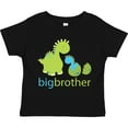 thumbnail image 3 of Inktastic Happy Dinosaur New Big Brother Boys Toddler T-Shirt, 3 of 5