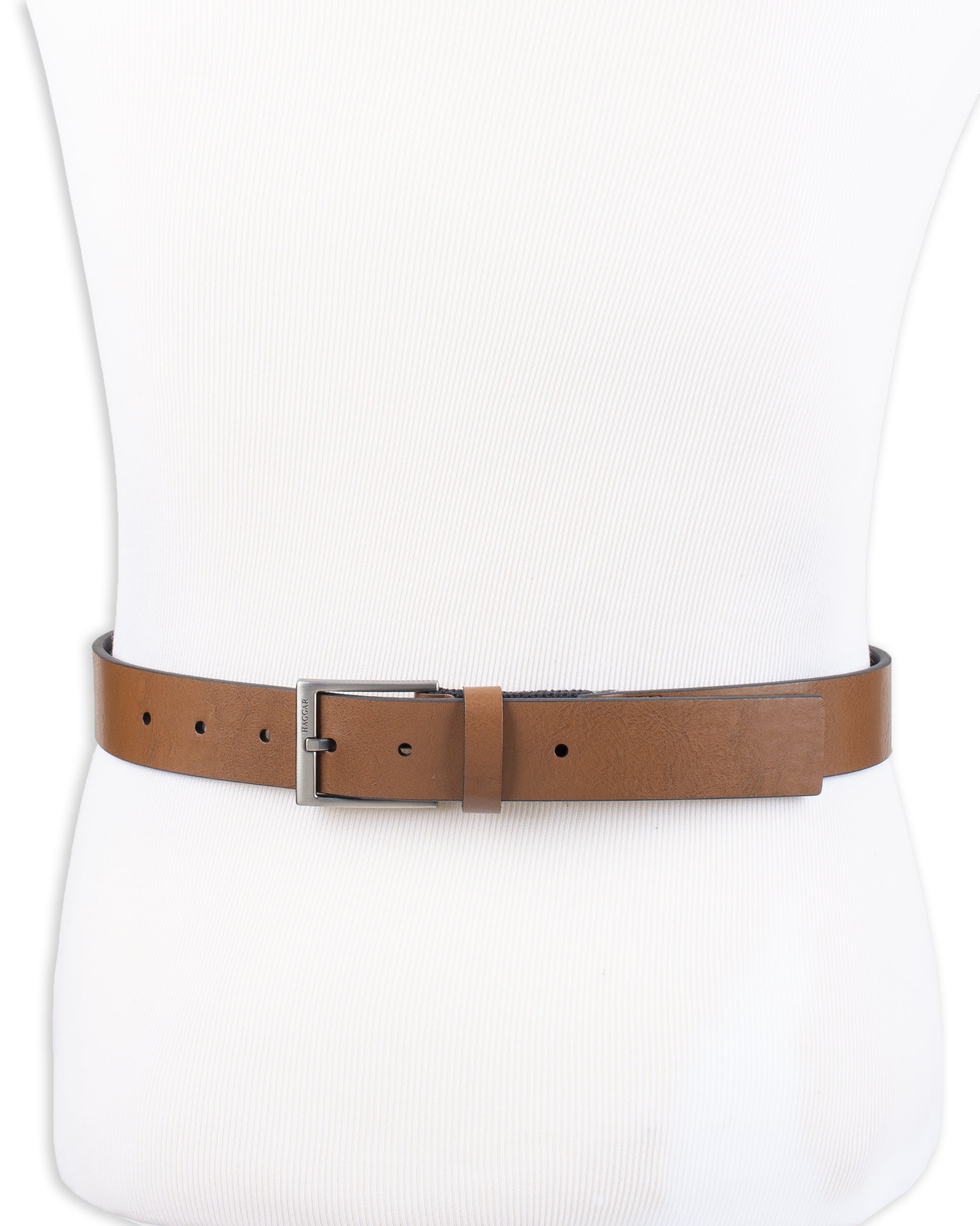Haggar Men's Stretch Tab Casual Belt