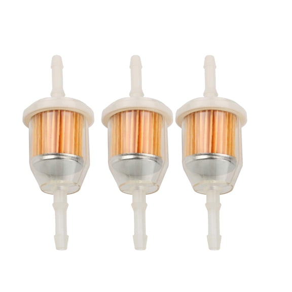 Fit For 1/4'' 5/16" Line Motor Inline Gas Oil Fuel Filter Small Engine US 3PCS