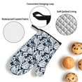 thumbnail image 3 of Salouo Hawaiian Style for Oven Mitts and Potholders BBQ Gloves-Oven Mitts and Pot Holders Non-Slip Cooking Gloves for Cooking Baking Grilling (4-Piece Set), 3 of 6