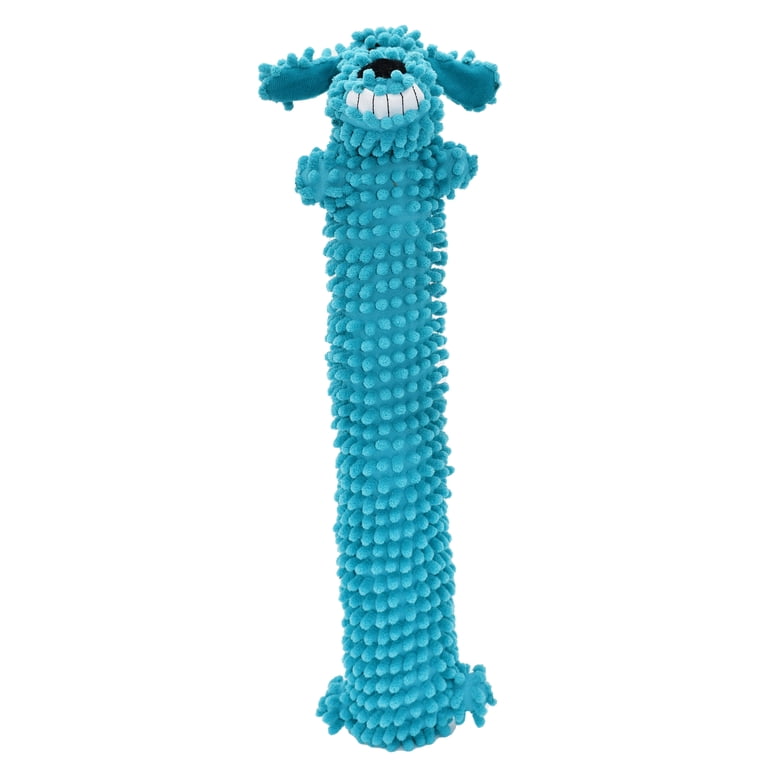 Multipet Loofa Floppy Moppy Plush Dog Toy, Squeak, 18
