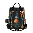 thumbnail image 2 of FORMRS Women's Travel Backpack Purse Anti-Theft Hidden Pockets Casual Shoulder Bag, Blue Floral Oranges, 2 of 7
