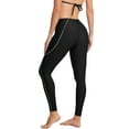 thumbnail image 3 of Sociala Women's Full Length Swim Pants with Pockets Tummy Control Swim Bottoms UPF 50+, 3 of 6