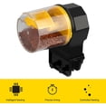 thumbnail image 4 of Distributeur Automatique de Réservoir, Distributeur Intelligent avec Option d'Alimentation Manuelle, Conteneurs Alimentaires Grande Capacité, Quantité de Nourriture Réglable, Deux Méthodes de Fixation pour Aquariums et Réservoirs de Tortues, 4 of 7