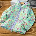 thumbnail image 6 of Afdoent Girls Winter Jacket Girls Windbreaker Jacket With Hood Outdoor Raincoat For Children Lightweight Breathable Hiking Coat 2-3 Years, 6 of 6