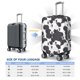 thumbnail image 4 of Balery Black And White Sheeps Funda de equipaje, fundas para maletas, elástica, lavable, protector de maletas, compatible con maletas de 18 a 32 pulgadas-X-Large, 4 of 7