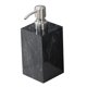 thumbnail image 4 of Dispensador de jabón líquido para manos de 500 ml, elegante dispensador de gel de baño vacío a prueba de fugas para textura de borde negro, 4 of 9
