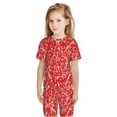 thumbnail image 6 of Hirioo Beef for Short-Sleeved Pajama Set For Kids Short Sleeve Set Soft Summer Sleepwear Pj Sets-X-Large, 6 of 6