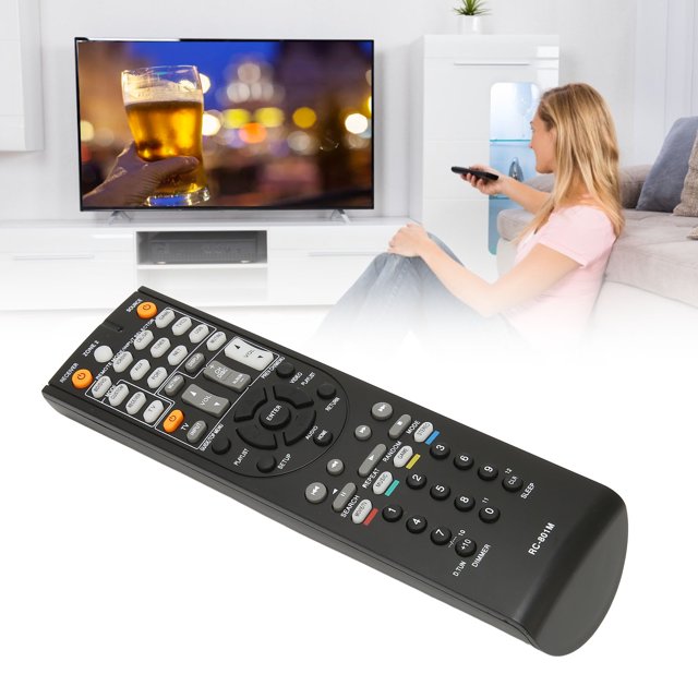 Mando a Distancia RC 801M Mando a Distancia Receptor AV Apto para HT RC360 HT S7400 HT R690 HT S8400 HT R690 HT R648 HT R990 HT S9400THX TX NR509 TX NR509S TX NR509B HTRC 360