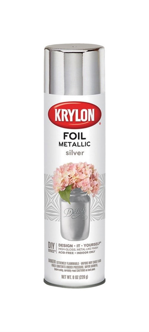 Krylon Premium 8 Oz. Foil Metallic Spray PaintSilver