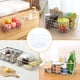 thumbnail image 4 of Cesta para refrigerador y Congelador, Construcción de Metal Resistente, Organizador para Refrigerador, Contenedor, Fácil Limpieza, Divisor de Almacenamiento para refrigeradores,, 4 of 7