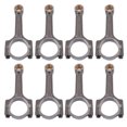 CHNGQN Set of 8 Floating Pin Connecting Rod w/ Bushing For GM 5.3L 6.0L