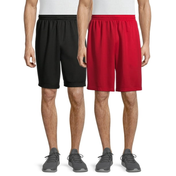 Athletic Works Athletic Works Men's Dazzle Shorts, 2Pack, up to 5XL
