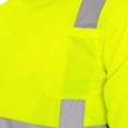 thumbnail image 5 of Jorestech Hi-Vis Short-Sleeve Reflective Work Safety T-Shirt, Yellow, 5 Pack (L), 5 of 10