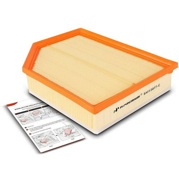 Engine Air Filter 1 - Compatible with 2018 - 2023 Volvo XC60 2.0L 4-Cylinder 2019 2020 2021 2022