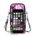 thumbnail image 6 of Lightweight Small Crossbody Bags Flower Water Resistant Cell Phone Purses Travel Pouch Shoulder Bag for Women, 6 of 9