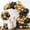 Black Gold, variant on 129pcs Orange Balloons Different Sizes 18/12/10/5 Inches, Burnt Orange Fall Balloon Arch Kit Garland for Halloween Thanksgiving Party Baby Shower Birthday Decoration