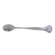 thumbnail image 5 of Juego de 2 cucharas y tenedores de acero inoxidable decorados con diamantes de color morado, 5 of 7