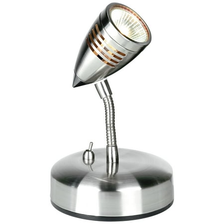 Illuma Flex Track Stem - Pro Track Alexa Brushed Nickel Flex Arm LED Uplight