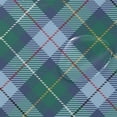 thumbnail image 4 of SKYSONIC Shower Curtain and Rug Set Tartan Seamless Pattern Polyester Waterproof Bath Curtain and Mat for Bathroom with Hooks 72 x 72 Inches, 4 of 6