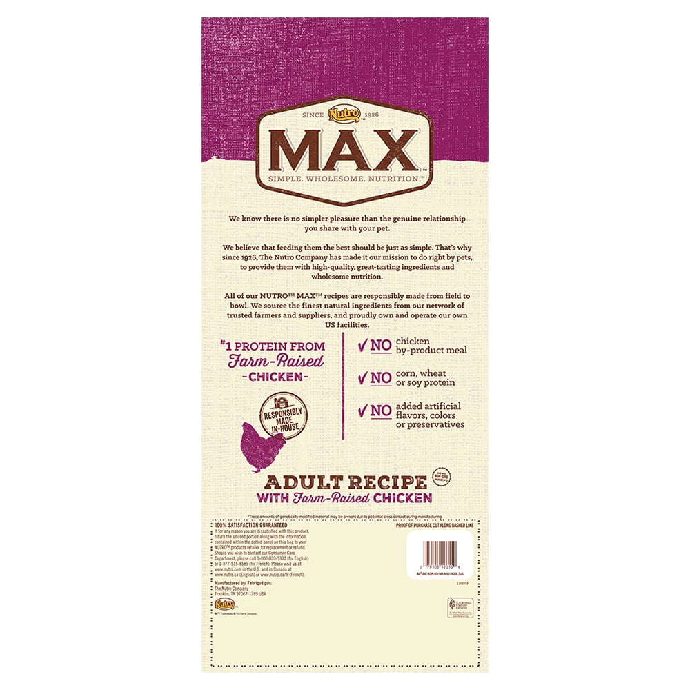 nutro max adult recipe