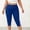 Blue, variant on Plus Size Swim Pants for Women Swim Capris High Waisted Swim Leggings UPF 50+ Long Swim Shorts