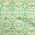 thumbnail image 1 of oneOone Viscose Jersey Light Green Fabric Tribal Craft Projects Decor Fabric Printed By The Yard 60 Inch Wide, 1 of 7