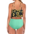 thumbnail image 2 of Aayomet Women Tankini Bathing Suits Tummy Control Swimsuit Swim Vest,Green S, 2 of 5
