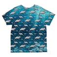 thumbnail image 2 of Christmas Manatee Floaty Potato Pattern All Over Toddler T Shirt Multi 6T, 2 of 2