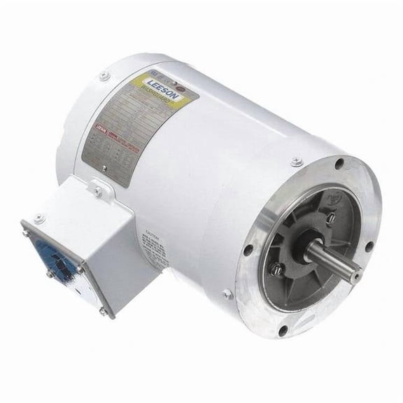 Leeson Washdown Motor,1 HP,1-15/16 in. Shaft L 113023.00