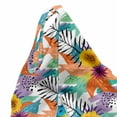 thumbnail image 5 of Tropical Lounger Chair Bag, Exotic Flourishing Hawaiian Summer Flowers Drawn by Hand Island Plantation, High Capacity Storage with Handle Container, Lounger Size, Multicolor, by Ambesonne, 5 of 5
