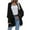 Black, variant on felwors Women's 2025 Fashion Casual Oversized Open Front Batwing Long Sleeve Knit Cardigans Sweaters Outerwear Coats Black, S