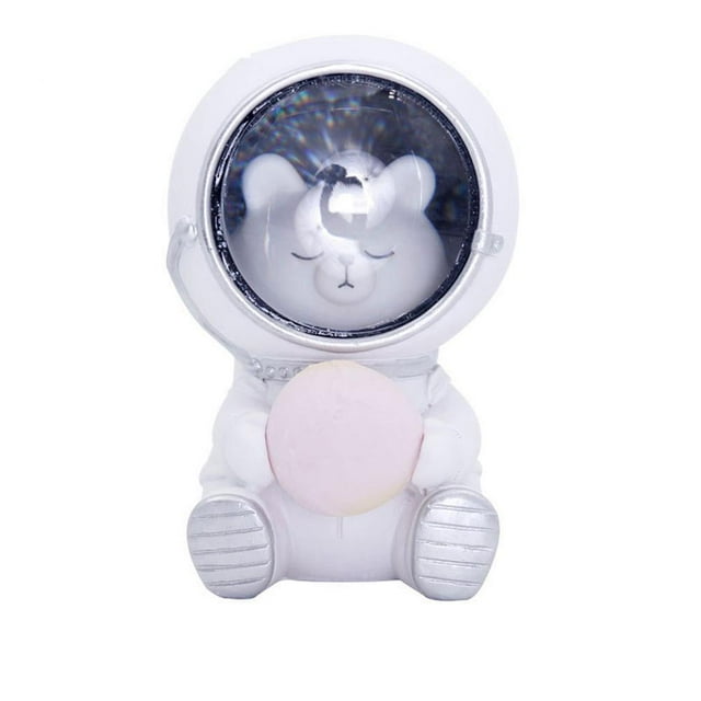 Pet Spaceman Night Light Decoración Del Hogar Regalo De Los Niños Adornos De Dormitorio Eigraketly HA043341-02