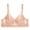 Beige, variant on QLEICOM Everyday Bras for Women, Women's Comfort Lift Wirefree Bra Yoga Sports Front Closure Extra-Elastic Breathable Lace Trim Bra Underwear Bras No Underwire Black Cup 38/85BCD