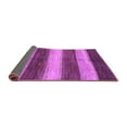 thumbnail image 2 of Ahgly Company Indoor Rectangle Abstract Purple Modern Area Rugs, 2' x 5', 2 of 4