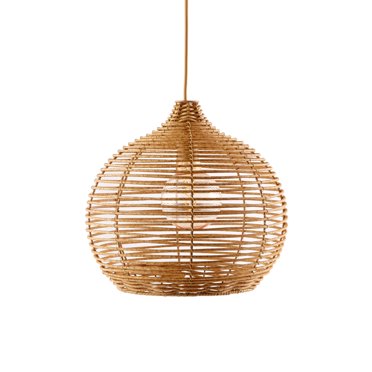 Better Homes & Gardens Natural Woven Battery-Operated Medium Pendant ...