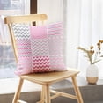 thumbnail image 5 of LALILO Throw Pillow Covers Pink Amp Grey Chevron Chevron Pink Zig Cushion Cover 18" x 18", 4433 Pack, 5 of 6