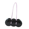 thumbnail image 1 of Bolso de cerámica en forma de jarrón, bolso, florero bohemio, pequeño jarrón, contenedor de flores, bolsa nórdica, jarrón para decoración del hogar y Negro, 1 of 10