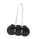 thumbnail image 1 of Jarrón de cerámica con forma de bolso, arreglo floral, bolso, florero, florero Negro, 1 of 9