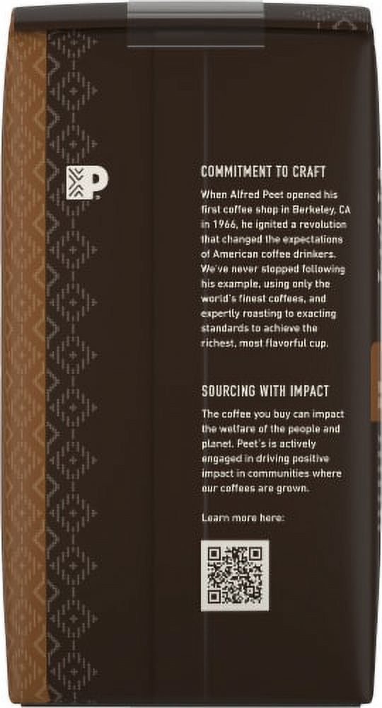 2X-Peet's Coffee Dark Roast House Blend Ground Coffee - 10.5 oz
